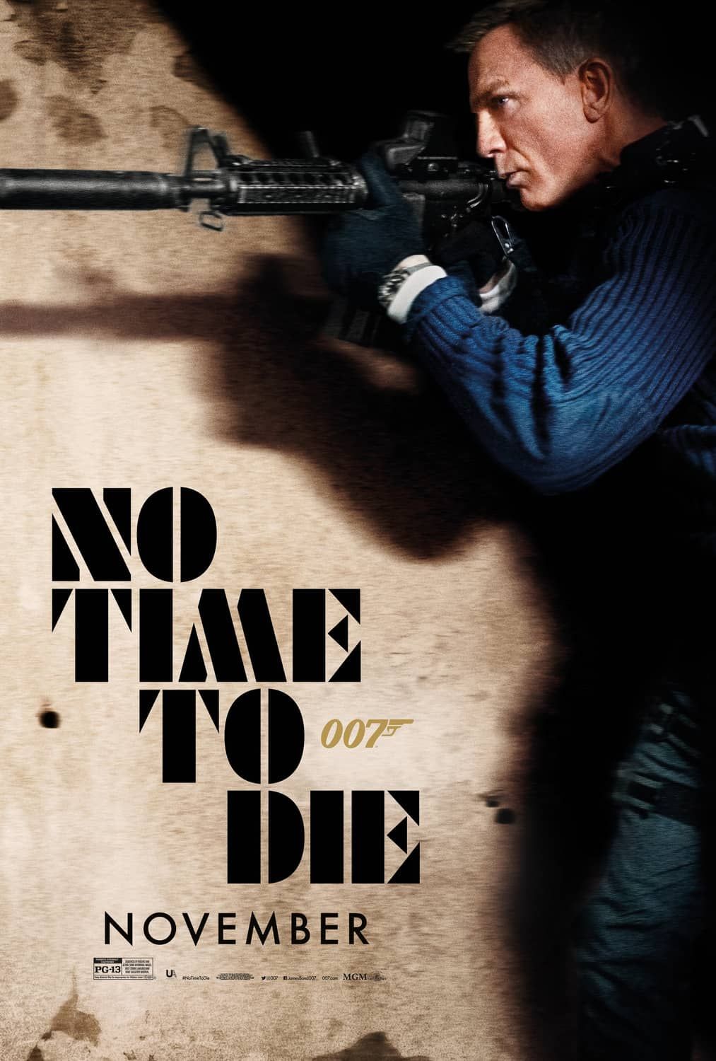 Affiche du film James Bond : Mourir peut attendre